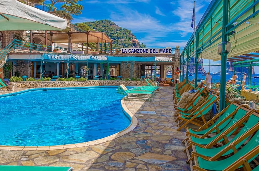 La Canzone del Mare pool