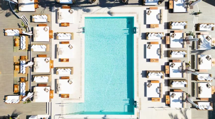 Nikki Beach Marbella pool