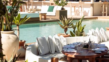 Nikki Beach Saint-Tropez pool